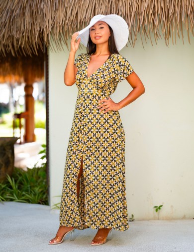 Nina Long Dress